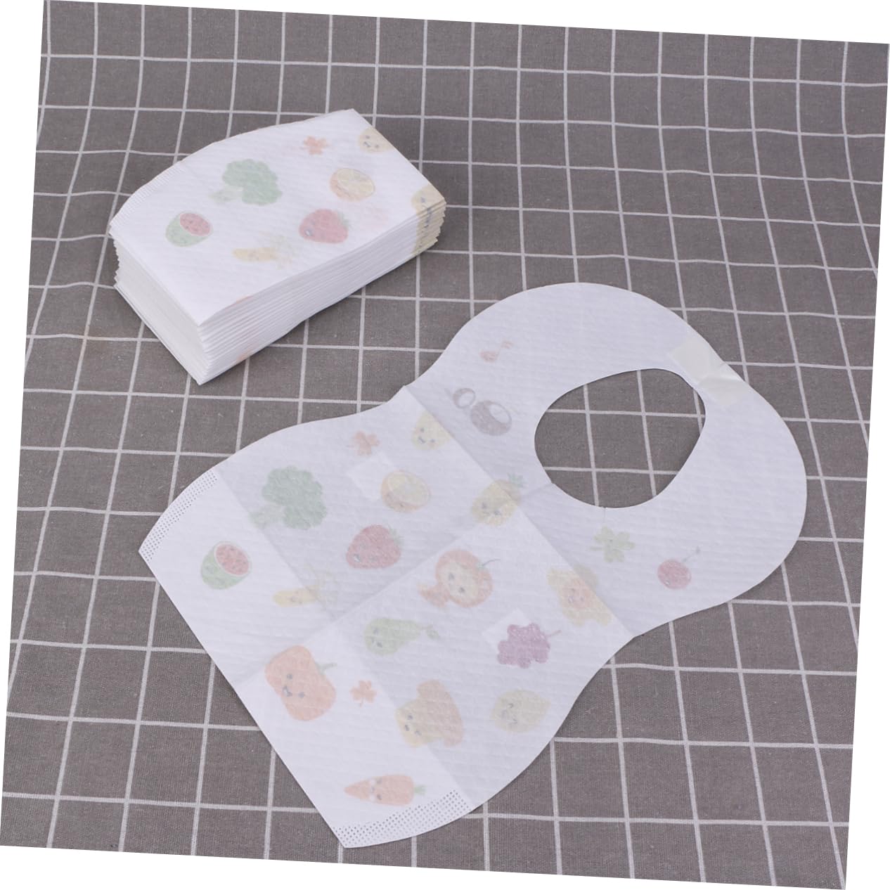 ifundom 60 Pièces Bavoir Bébé Tablier Pour Enfants Bavoirs Pour Bébé Salive Tablier Bavette rs Absorbants r En Silicone r er Imperméable De Serviette