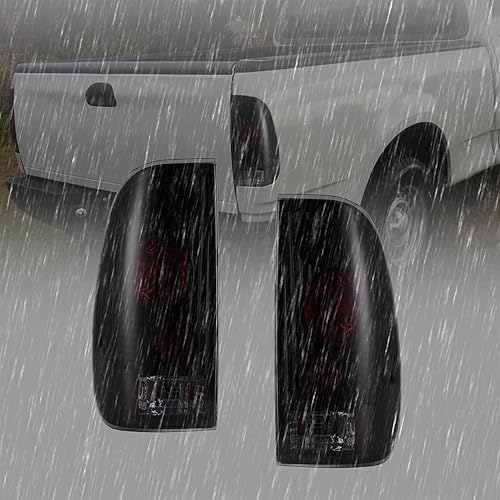 Miniatura 7 de ROXX Conjunto de luz trasera compatible con Ford F-150/F-250/F-350 1999 2000 2001 2002 2003 Ford F-150/F-250/F-350 lado del conductor y del pasajero