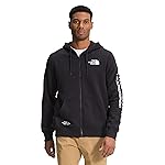 THE NORTH FACE Men's Brand Proud Full Zip Hoodie, TNF Black, Large