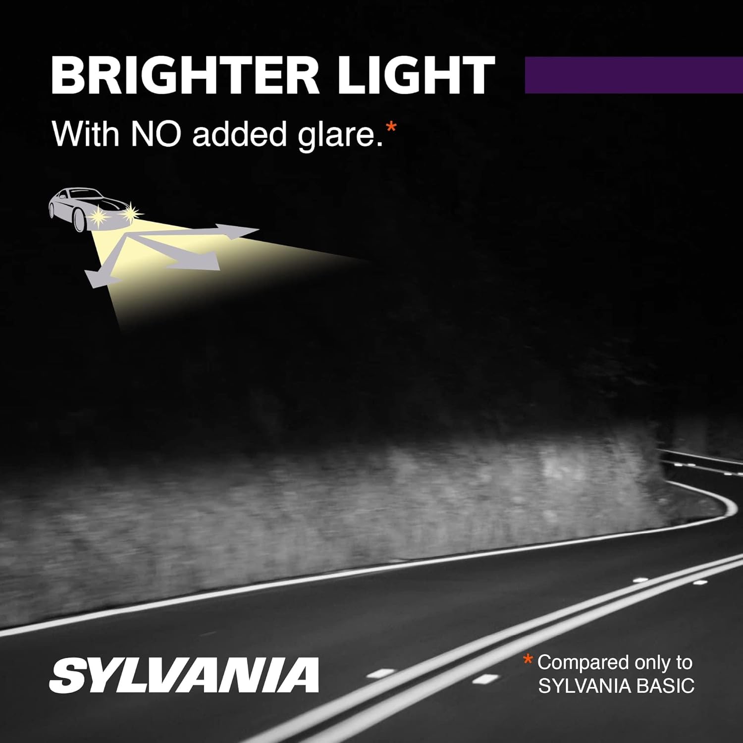 SYLVANIA - 9012 XtraVision - High Performance Halogen Headlight Bulb, High Beam, Low Beam and Fog Replacement Bulb (Contains 2 Bulbs)