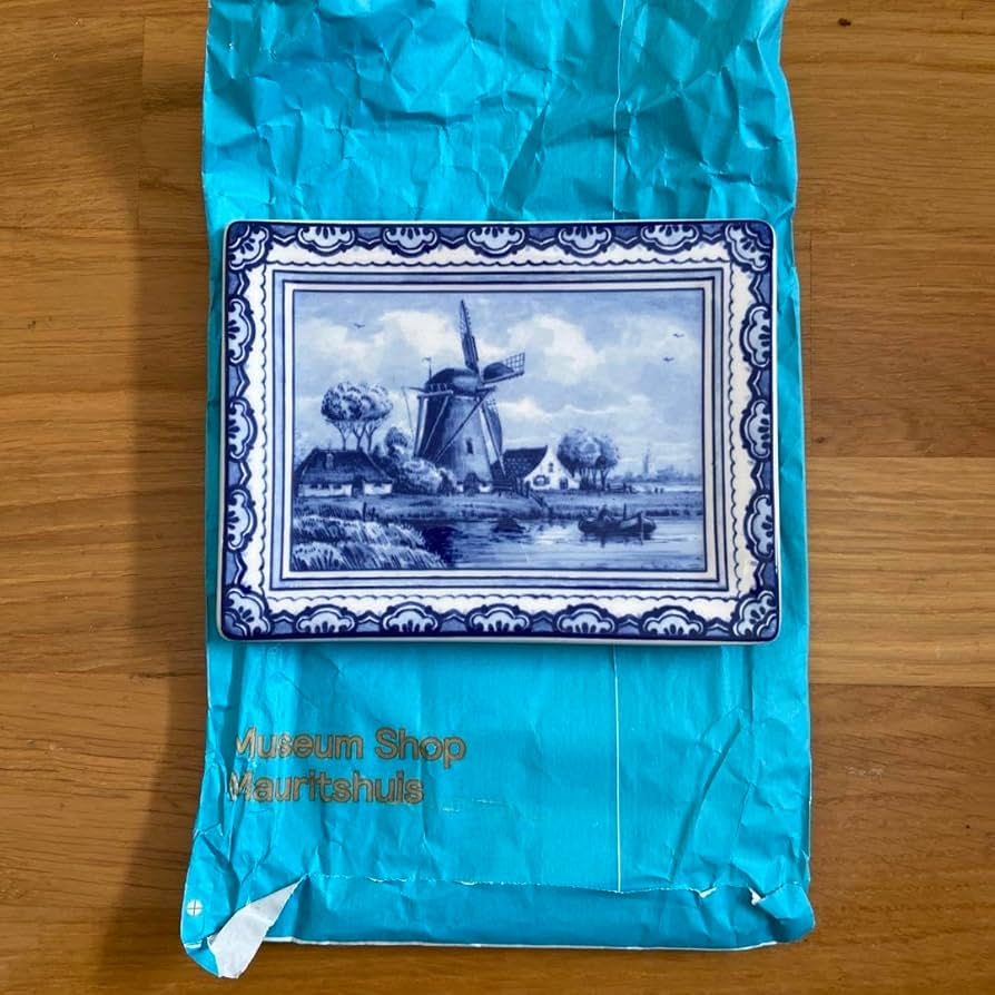 Amazon | 飾り皿 ロイヤル デルフト Royal Delft | ノーブランド品 | 小皿 