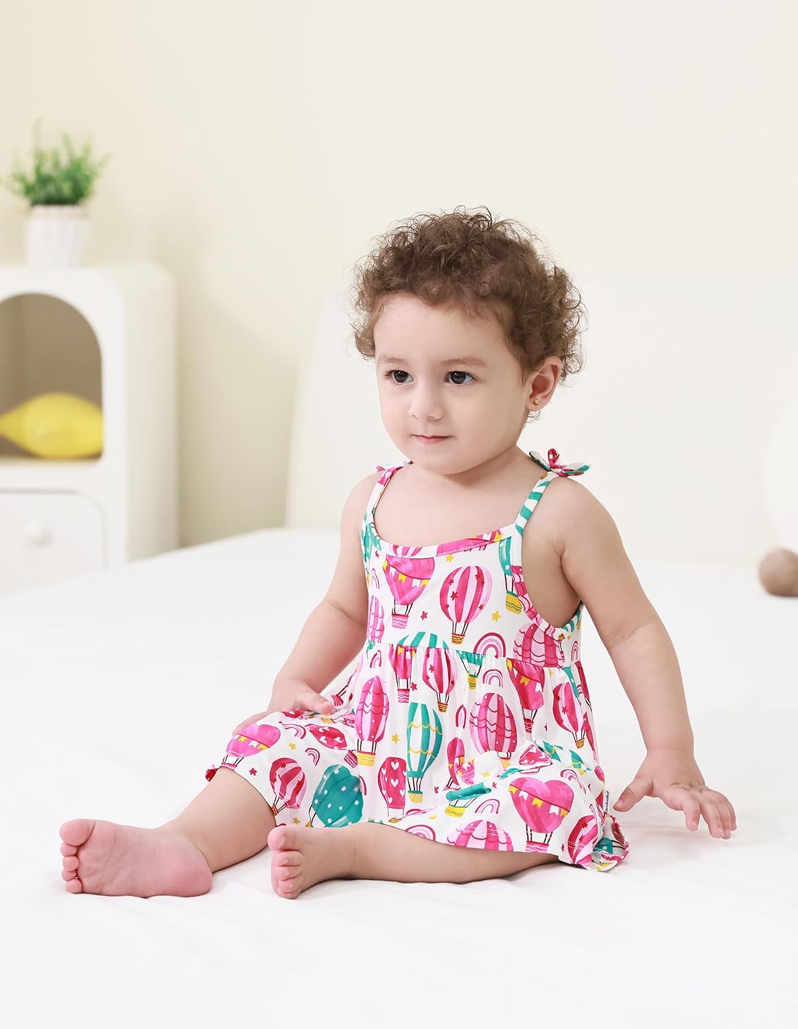 Baby Girl Bodysuit Soft Jumpsuit Sleeveless Bodysuits Dress Viscose from Bamboo Romper for Infant 3-24 Months