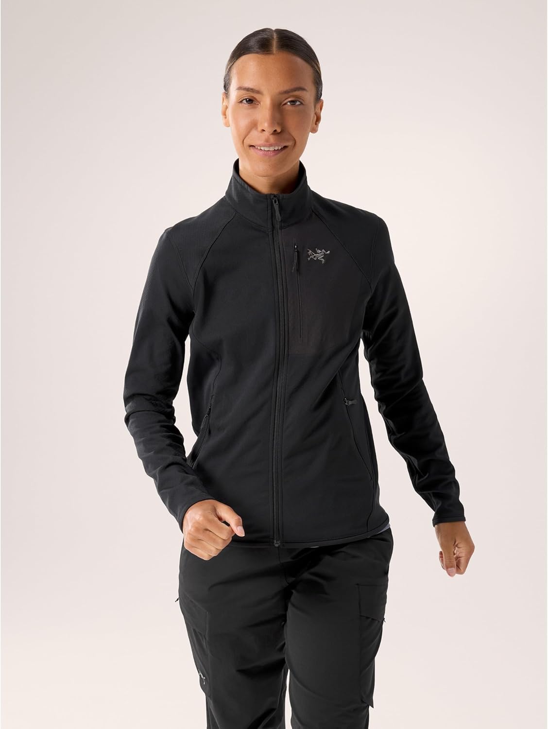Arc'teryx Delta Jacket Women's | Warm Breathable Performance Fleece Jacket | Black, X-Large - Image 8