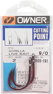 Owner 11510 Single Hook Cut Gorilla No. 9/0