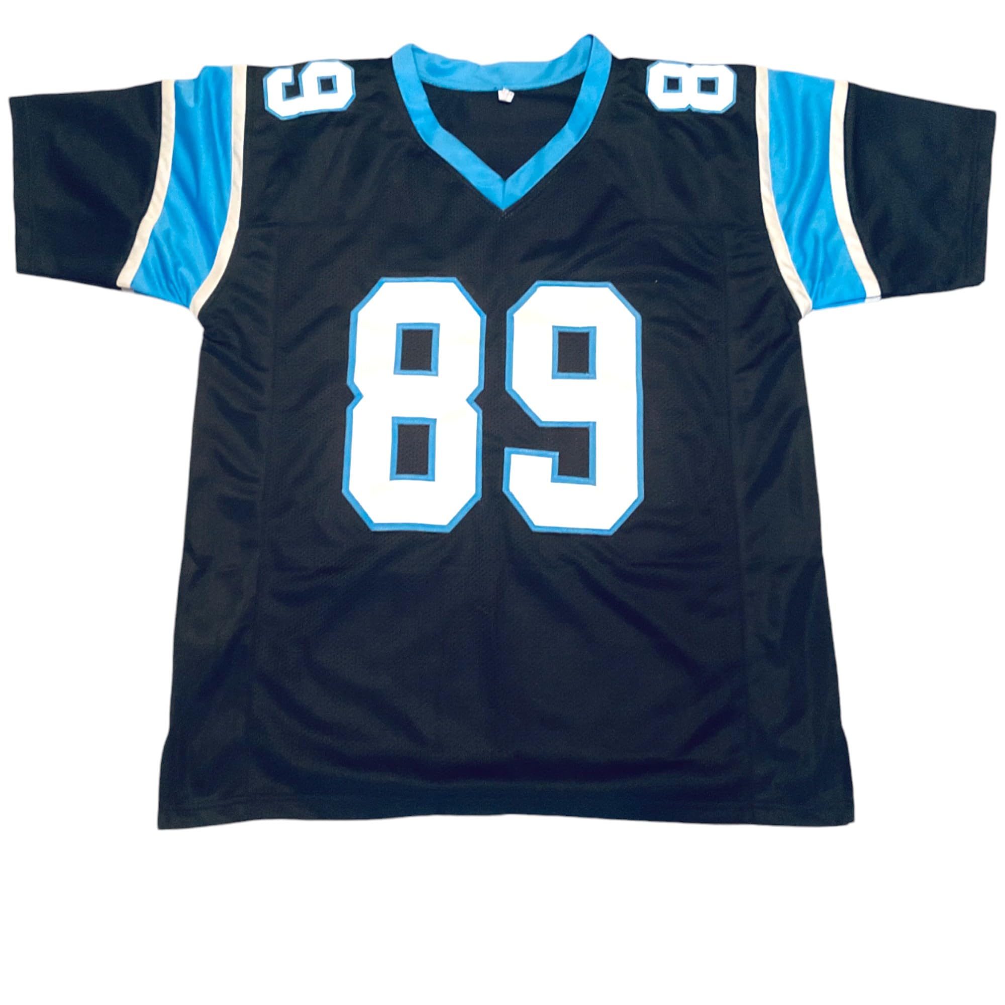 Steve Smith Sr. Black Jersey Stitched Custom Football New No Brand/Logos Adult Sizes (US, Alpha, Large, Regular, Regular, Black)