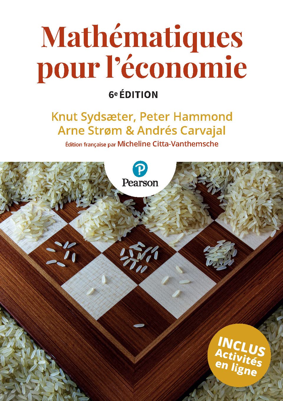 Mathématiques pour l'économie - 6e édition