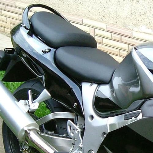 Miniatura 5 de XMT-MOTO Asiento delantero del conductor para Suzuki Hayabusa GSX1300R 1999-2007, negro