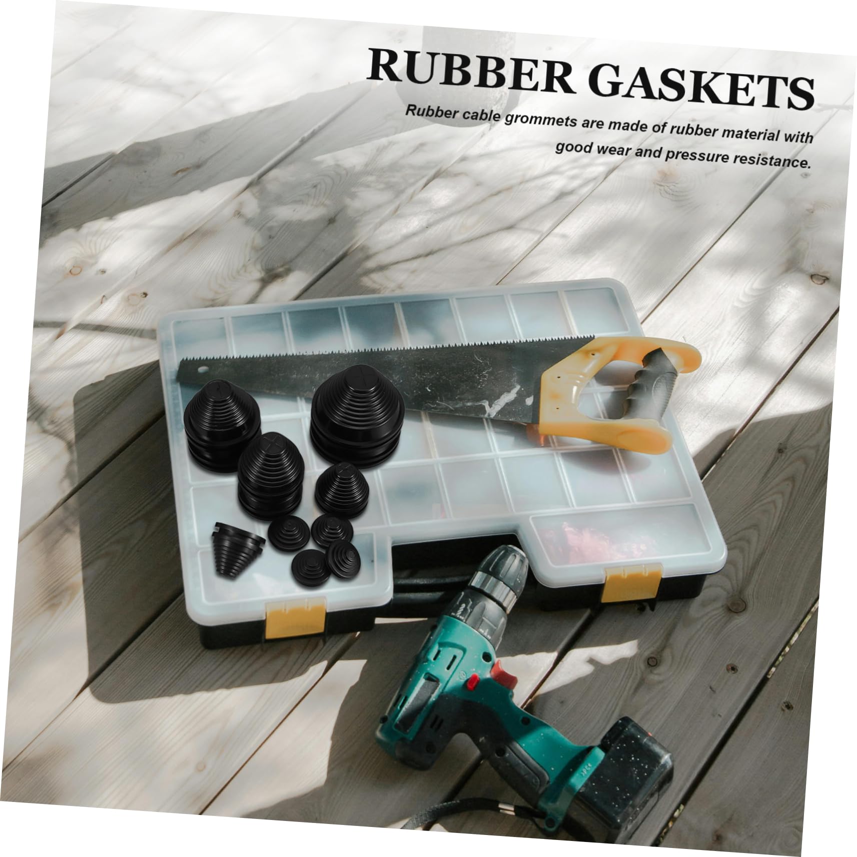 Kit De 105 œillets En Caoutchouc Pour Câblage - Diamètres 4/5/6/8/10 Mm - Protection Des Fils