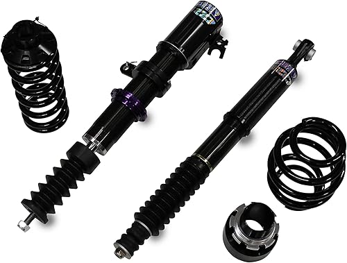 Miniatura 150 de D2 Racing RS Coilovers 36 MANERAS ajustables para 1993-2002 Nissan Marzo