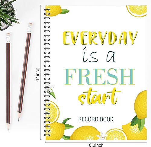 Miniatura 2 de Faccito Libro de registro para profesores de 8.3 x 11 pulgadas, libro de grado 2025, registro de asistencia sin fecha, lista de estudiantes,