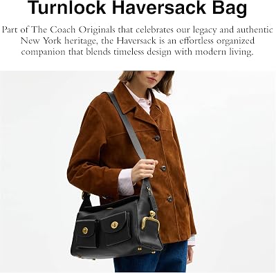 Coach Women's Coach Turnlock Haversack Bag