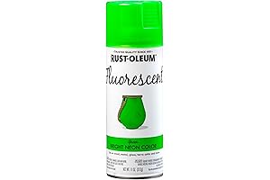 Rust-Oleum 342417 Specialty Fluorescent UV Reactive Spray Paint, 11 oz, Green