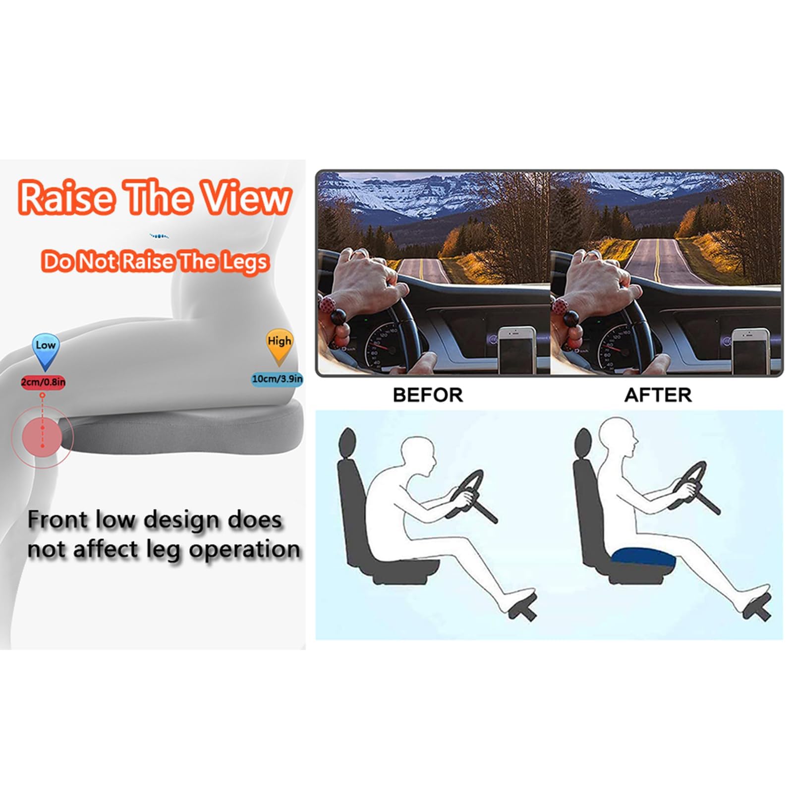 Autostoelhoes, voor Peugeot 3008 II SUV 3008GT/GT Pack 2016-2025 All-Weather Verstelbaar Kussen Ademend Waterdicht Antislip Voorste Achterbankbeschermers,A