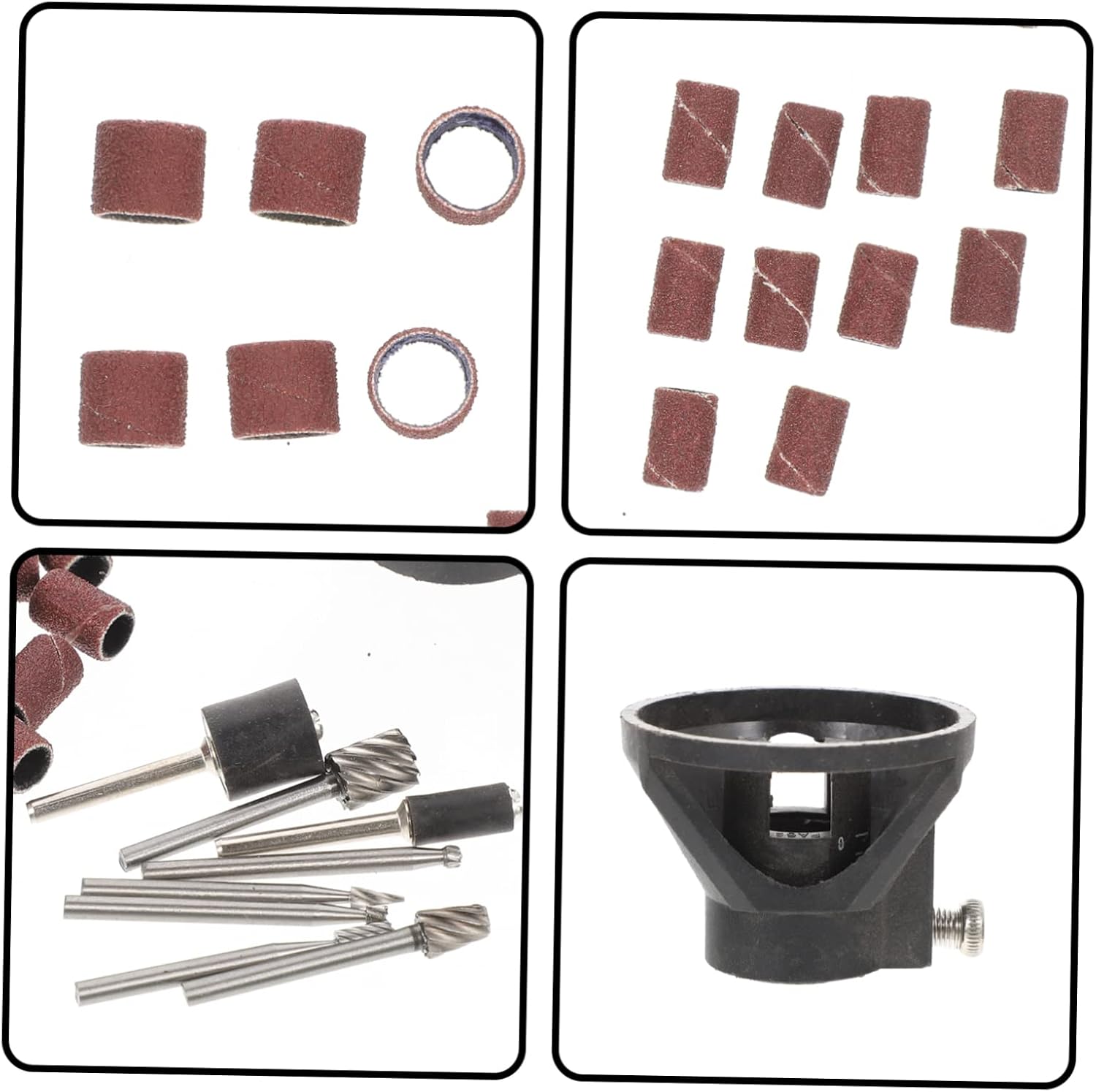 balacoo 4sets Pet Nail Polishing Kit Professional Nail Trimming Tools for Dogs and Puppies and Grooming for Home and Pet Shops