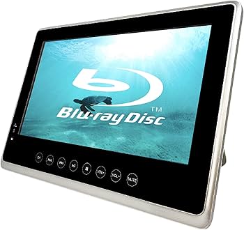 Portable Blu-ray Player 防水 車載 Amazon | 10インチ 防水 ポータブル ブルーレイプレーヤー BD DVD