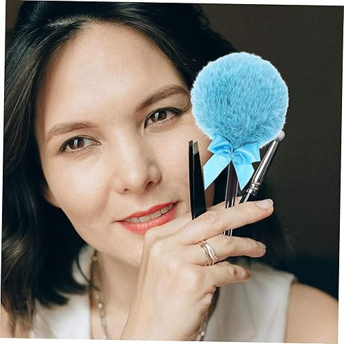 Miniatura 7 de 2 piezas de soplo de polvo triángulo de maquillaje Puff de algodón de caramelo Esponjas para Maquillaje Almohadillas de maquillaje Lollipop