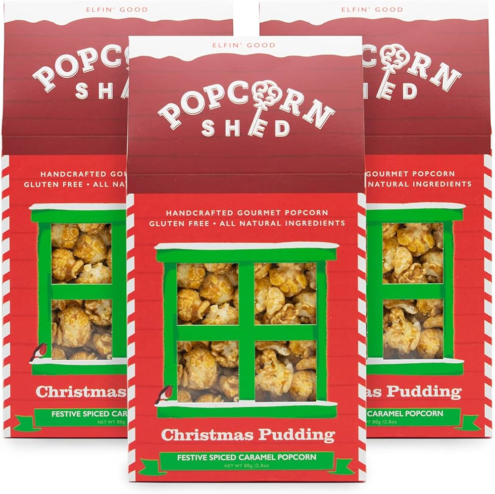 Gourmet popcorn for christmas Clearance