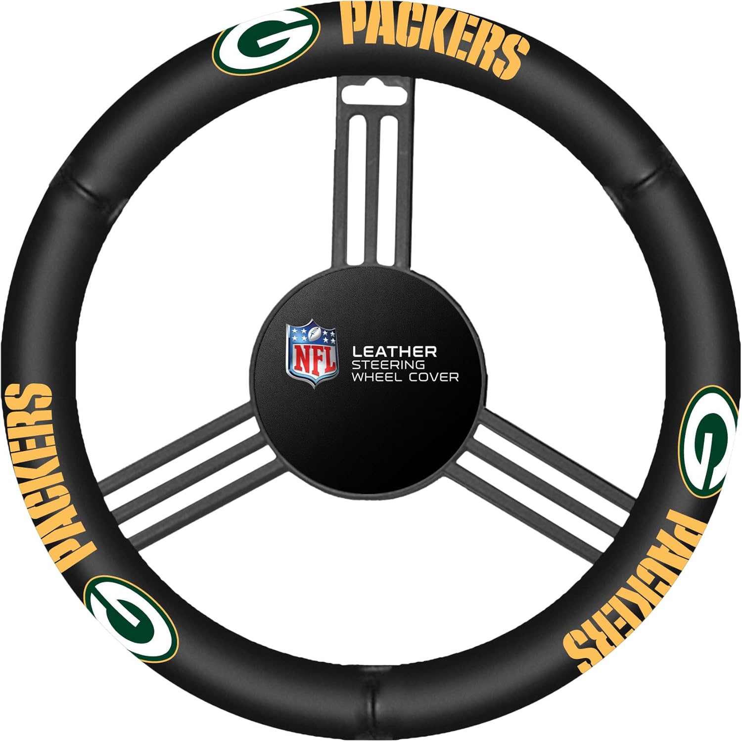 NFL Leather Steering Wheel Cover