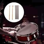 Percussion Drumstick Mallet Stick 4.57inch Length, Drum & Percussion Mallets for Xylophone, Chime, Wood Block, Glockenspiel and Bells,Felt Mallet Middle-Hard Felt Head Wood Handle,Pack of 2