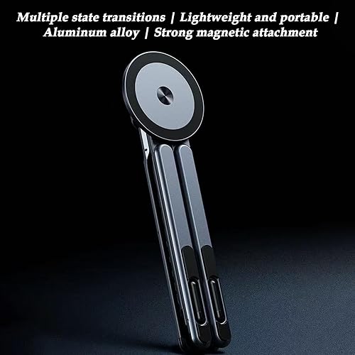 Miniatura 2 de Portable Laptop Stand - Travel Laptop Stand, Magnetic Aluminum AlloyLaptop Tablet Holder Tripod  Magnetic Phone Tripod Holder - for Travel Office