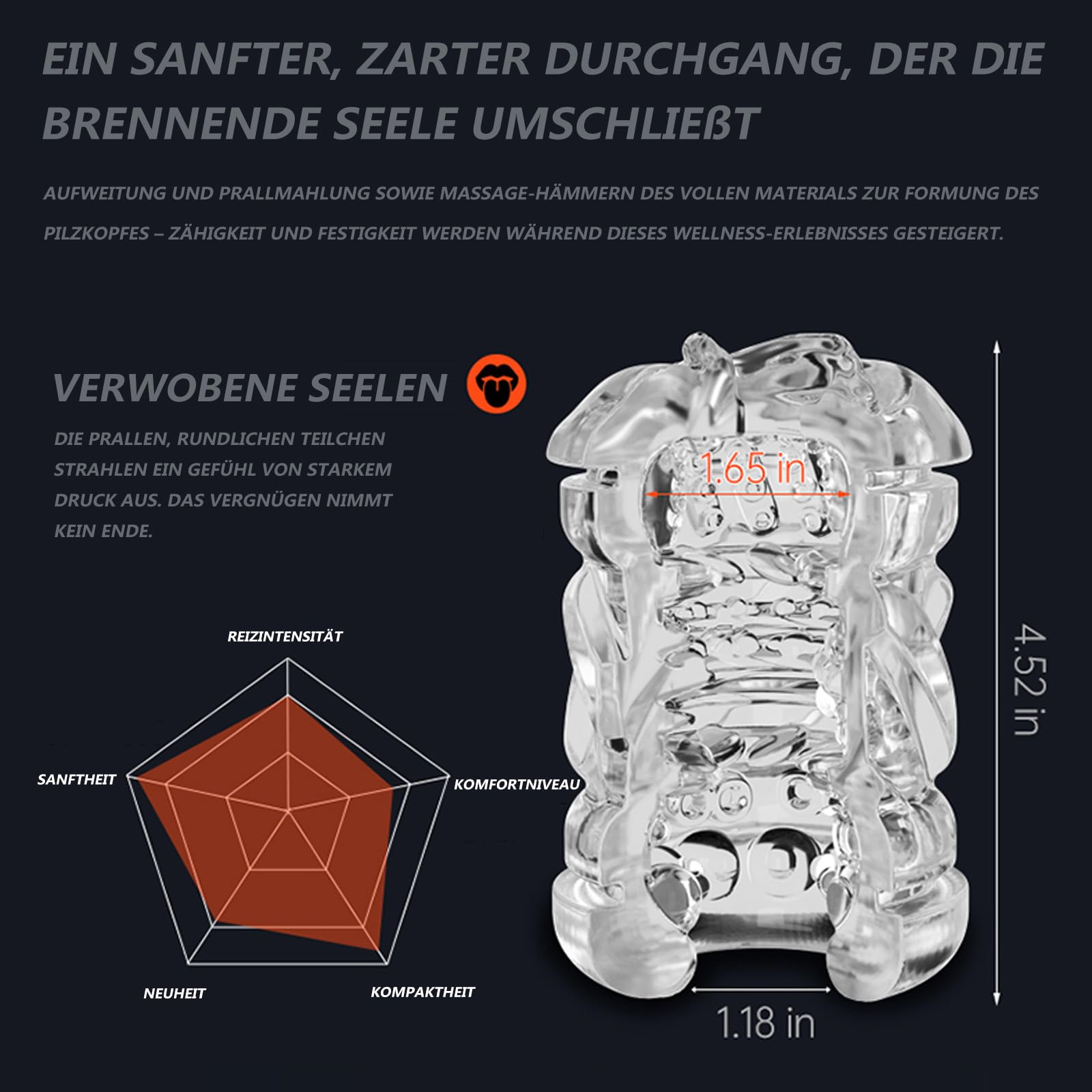 Freihändige Masturbator, Elektrischer Masturbieren mit Abnehmbaren Gürtel