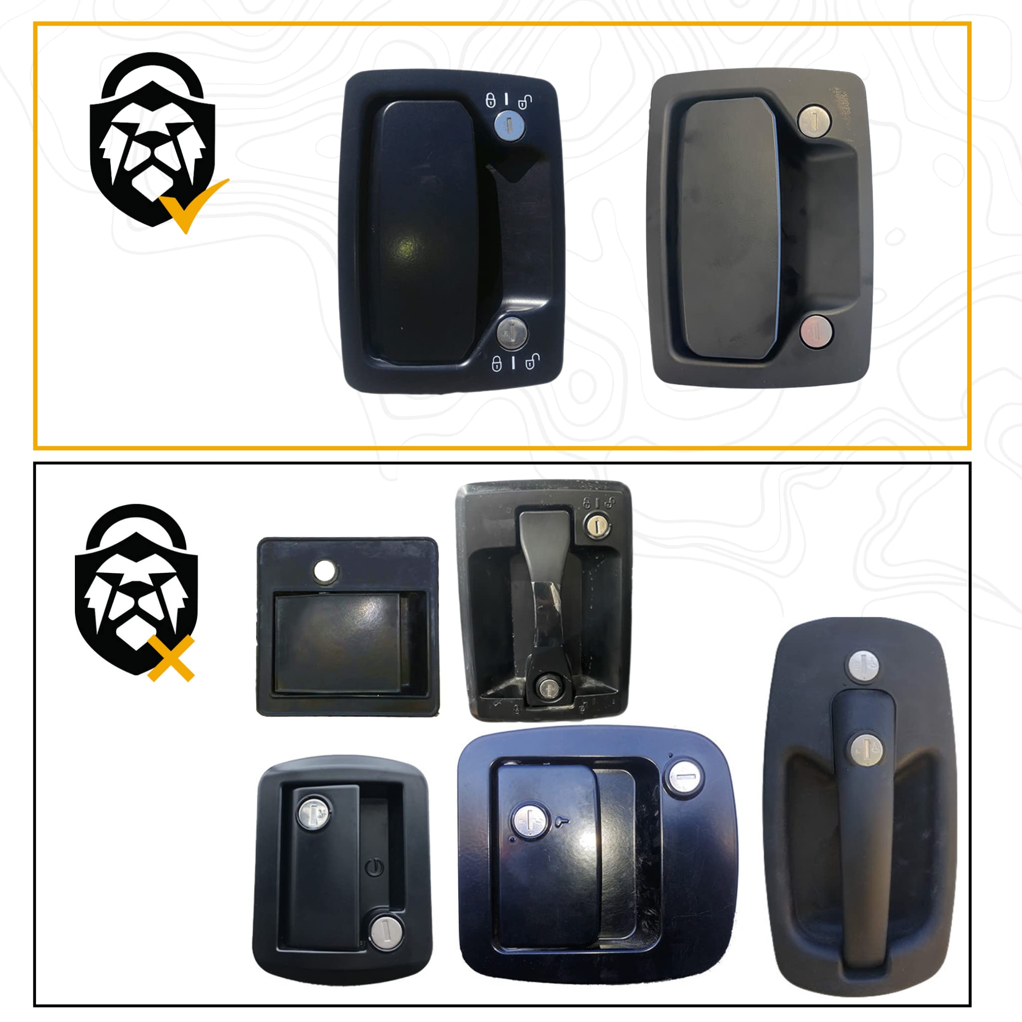 Snapklik.com : Atlas Keyless Handle For Class A And C Motorhomes