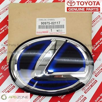 Toyota Genuine Parts 90975-02117 Lexus "L" Front Emblem
