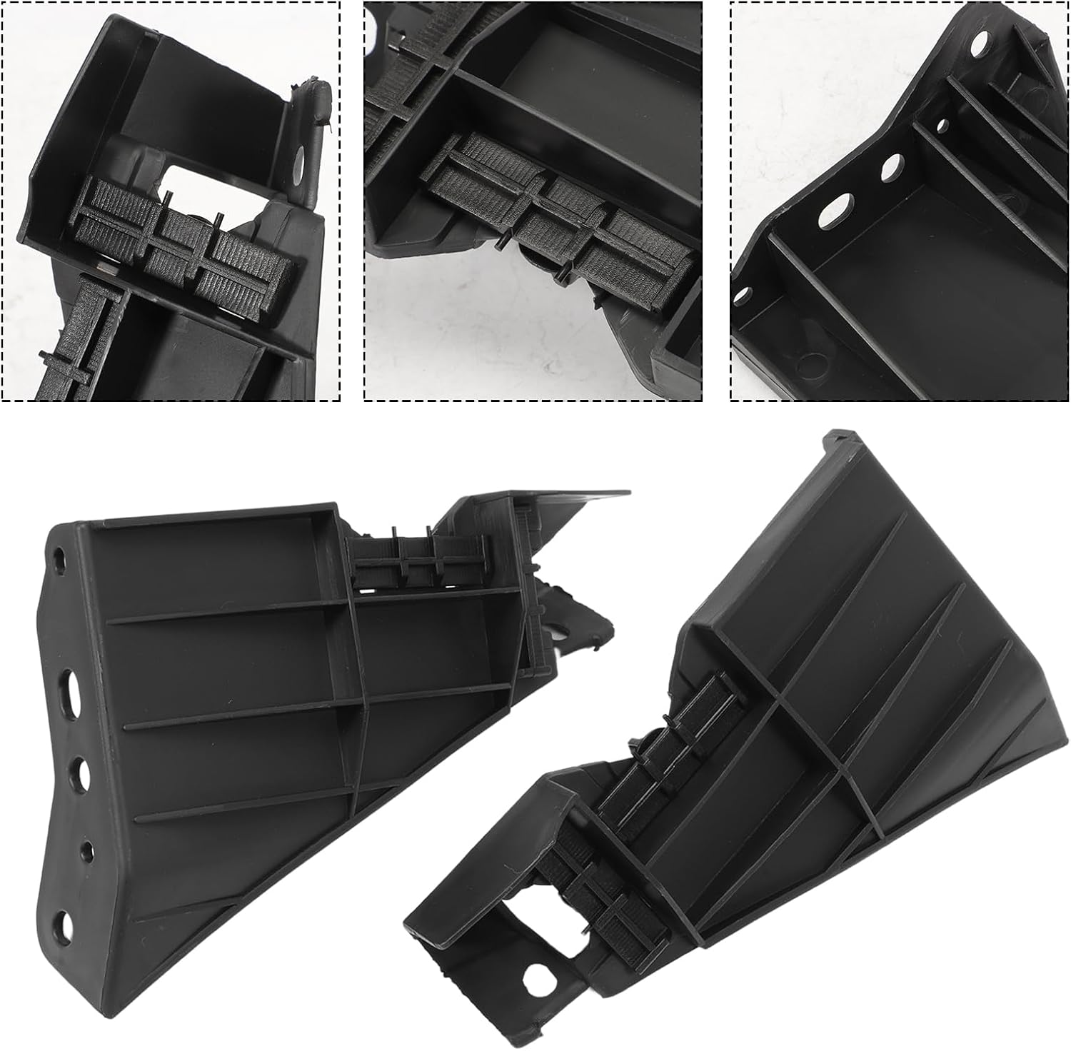 Front Bumper Bracket for 2005 2006 2007 2008 2009 Mustang Driver and Passenger Sides (Left and Right) Bumper Support Bracket 5R3Z17C861AA 5R3Z17C861AB