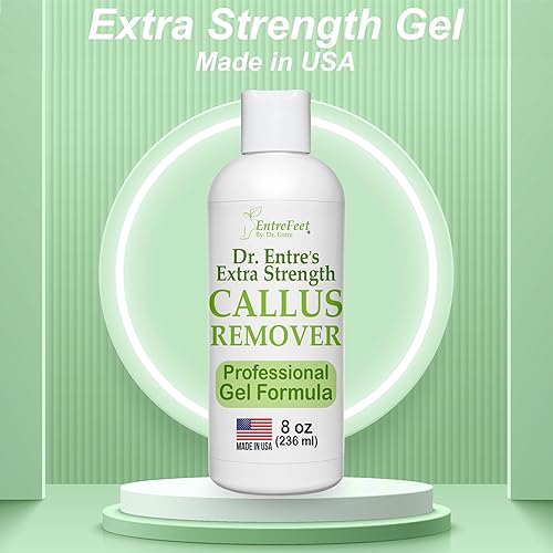 Miniatura 2 de Dr. Entre's Callus Remover Gel 8oz Extra Strength Removedor de callos para pies, removedor de callos de pies, cuidado de pies, suministros de
