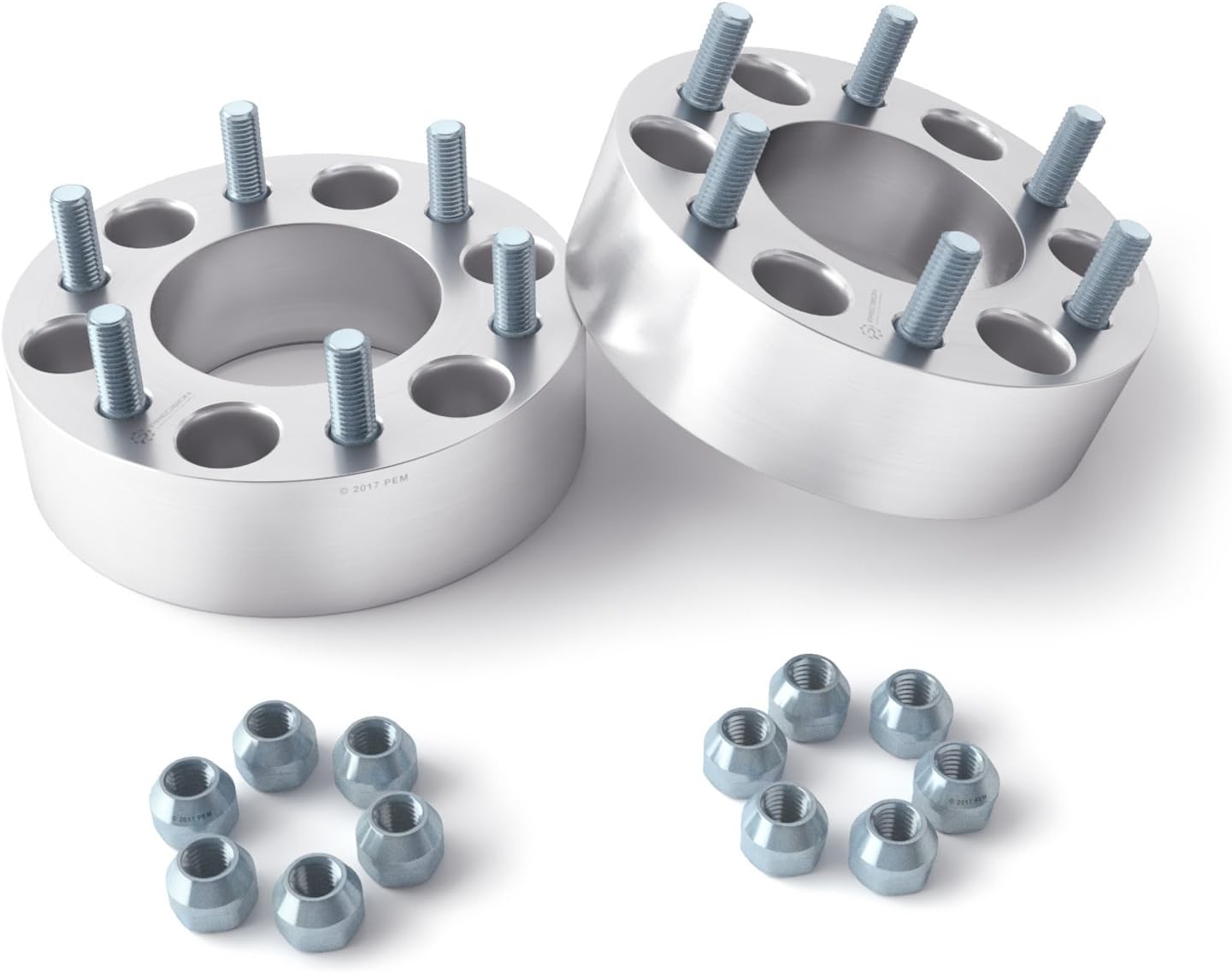 RockTrix 2pcs 2 inch Wheel Spacers (6x5.5, 78.3mm Bore, 14x1.5 Studs) Compatible with Cadillac Escalade, Chevy Avalanche C1500 C2500 Silverado Suburban Tahoe, GMC Safari Sierra Yukon Denali (6x139.7)