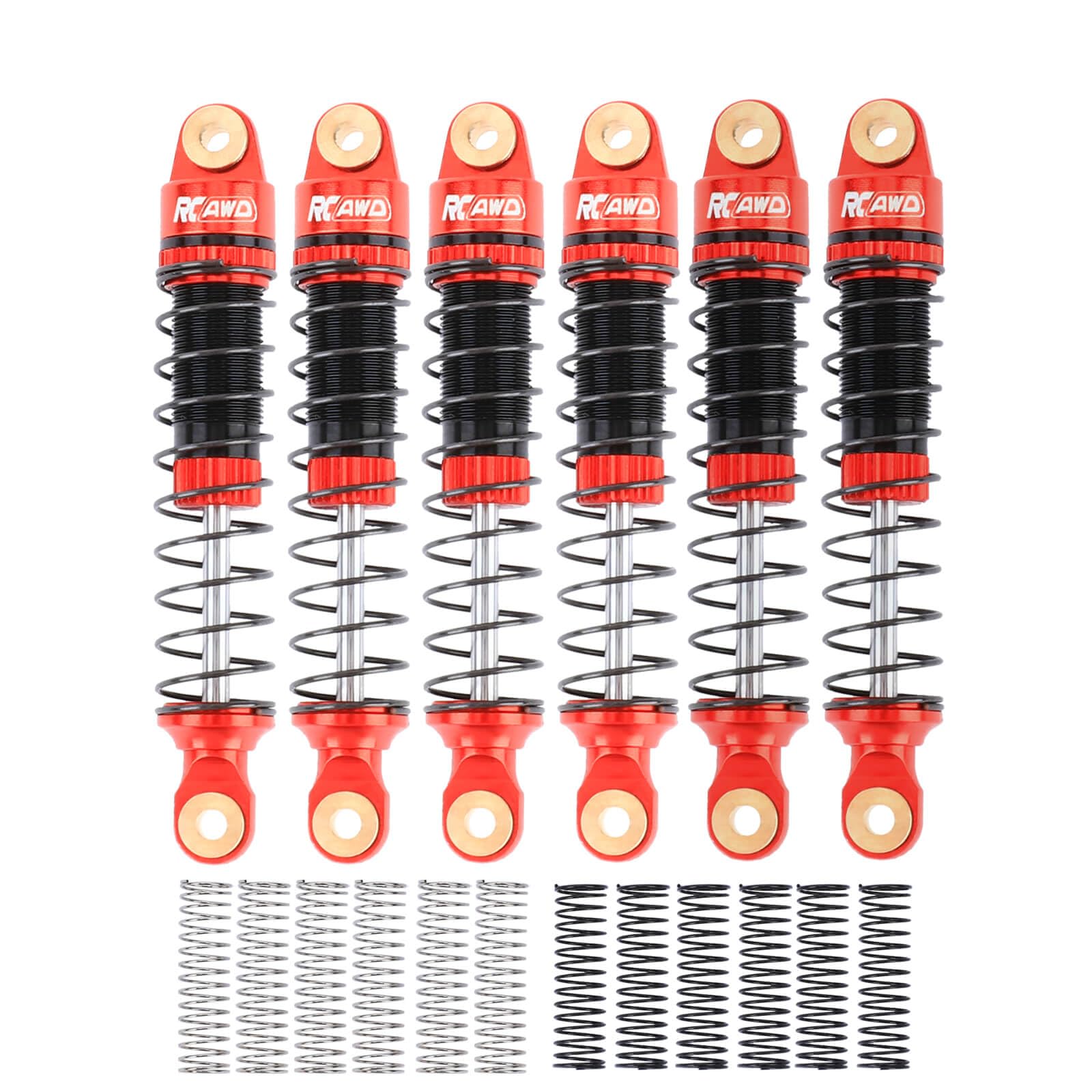 Amazon.com: RCAWD Arktos Oil Shocks Kit 50 mm with 3 Types Extra