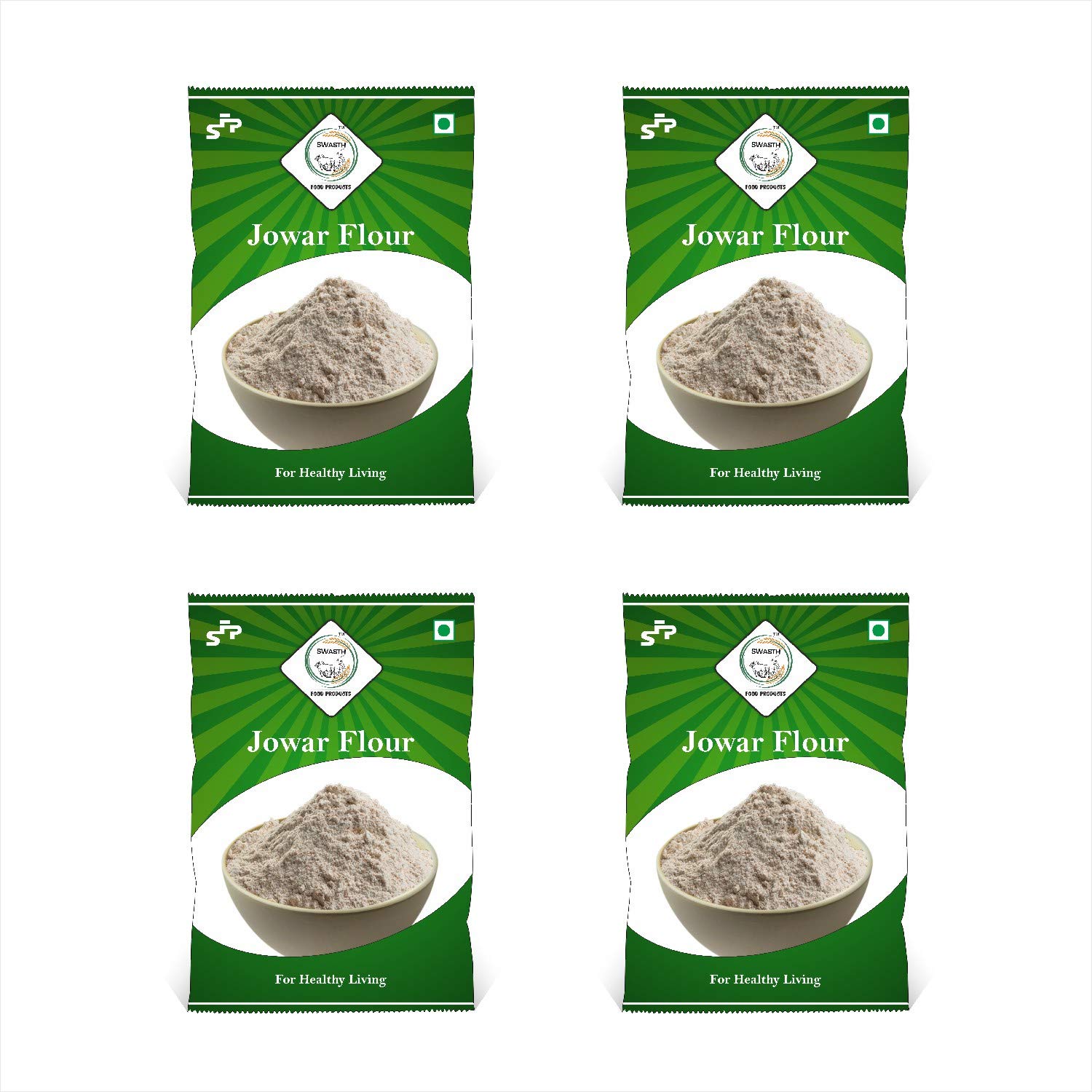 Buy SWASTH Jowar Millet Flour Gluten Free Flour 04kg Pack of 41Kg