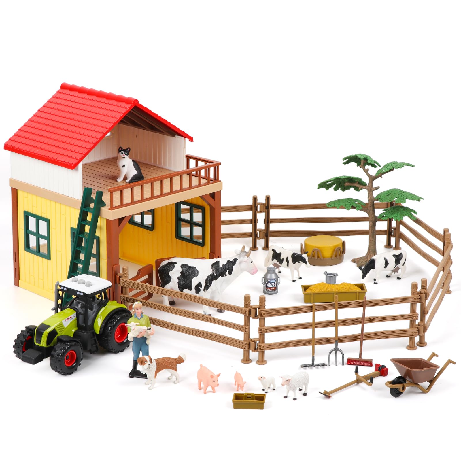 SET PACCHETTO FIGURE giocattoli animali in plastica lotto di 5 animali