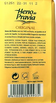 Heno De Pravia Soap LARGE 4.4 oz. Ea. ORIGINAL ( 9 Soaps Total)