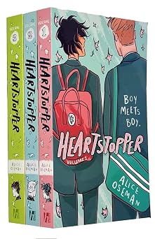 Heartstopper Series Volume 1-3 Books Collection Set By Alice Oseman