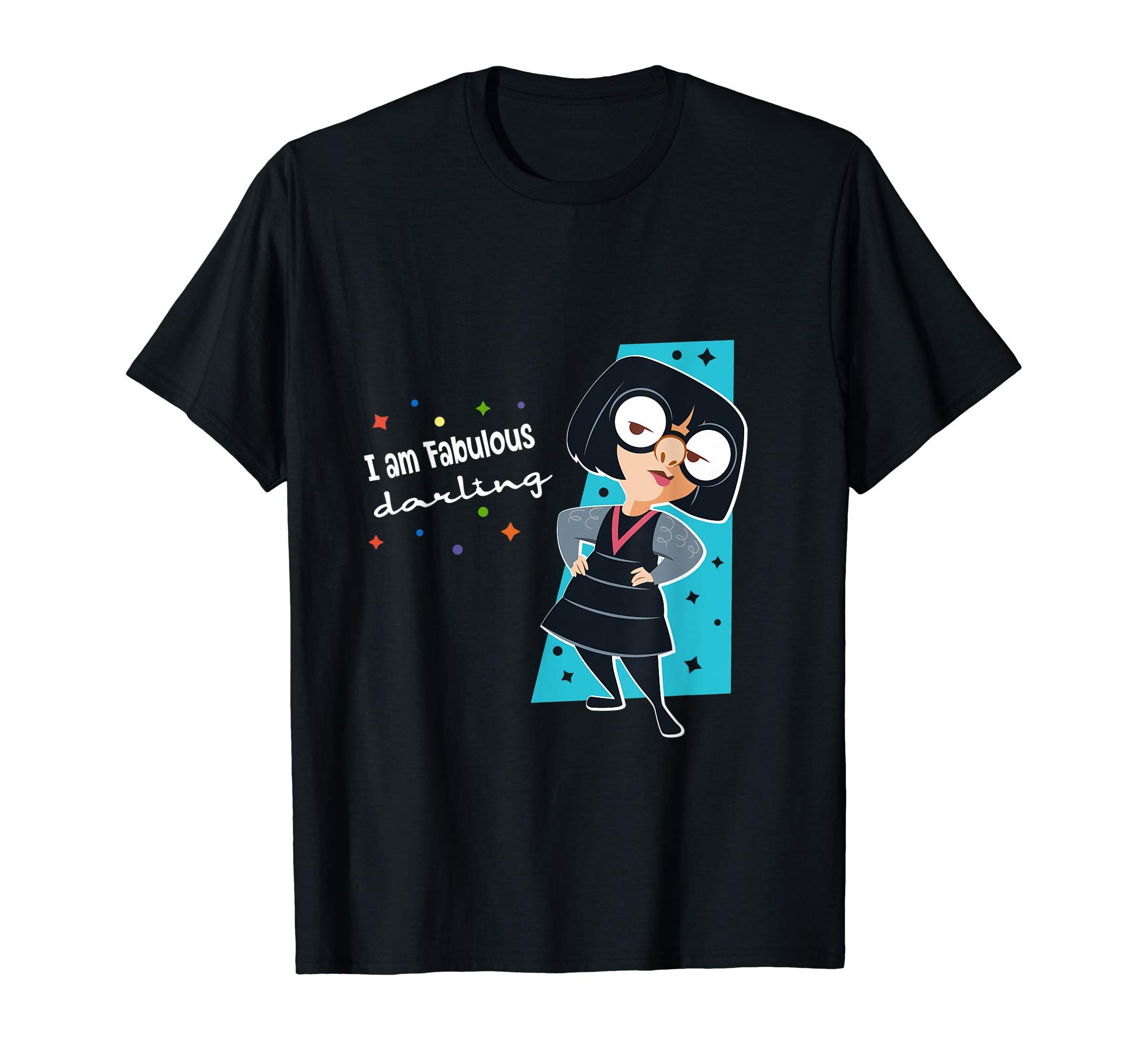 Disney PIXAR The Incredibles Edna I’m Fabulous Darling T-ShirtOEKO-TEX STANDARD 100
