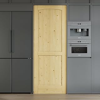 12 Backyard Door Ideas for Better Flow and Outdoor Access 90 30x80 2 Panel Arch Top Solid Core Wood Door Slab, Interior Doors for Hom...