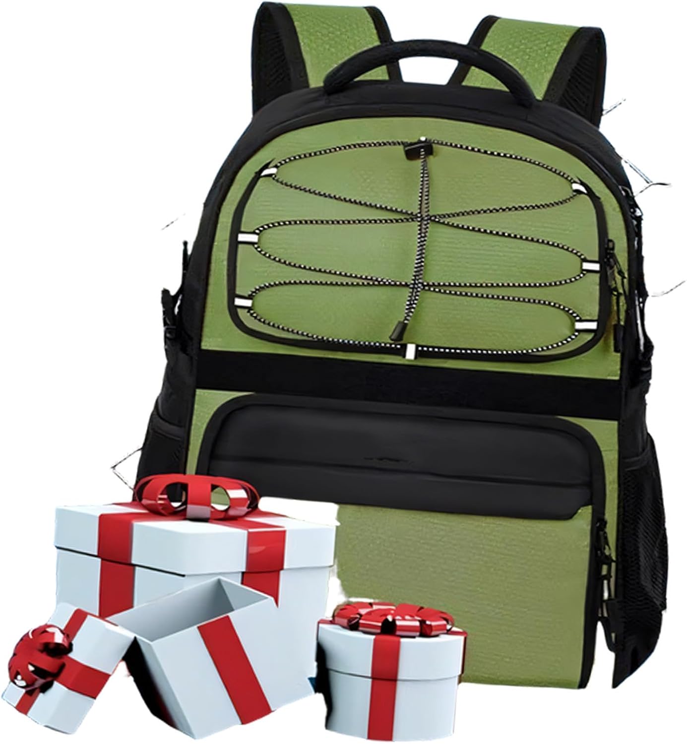 Strong Polyester Basketball And Football Backpack Featuring 11 Storage Compartments For Athletic Equipment Organization