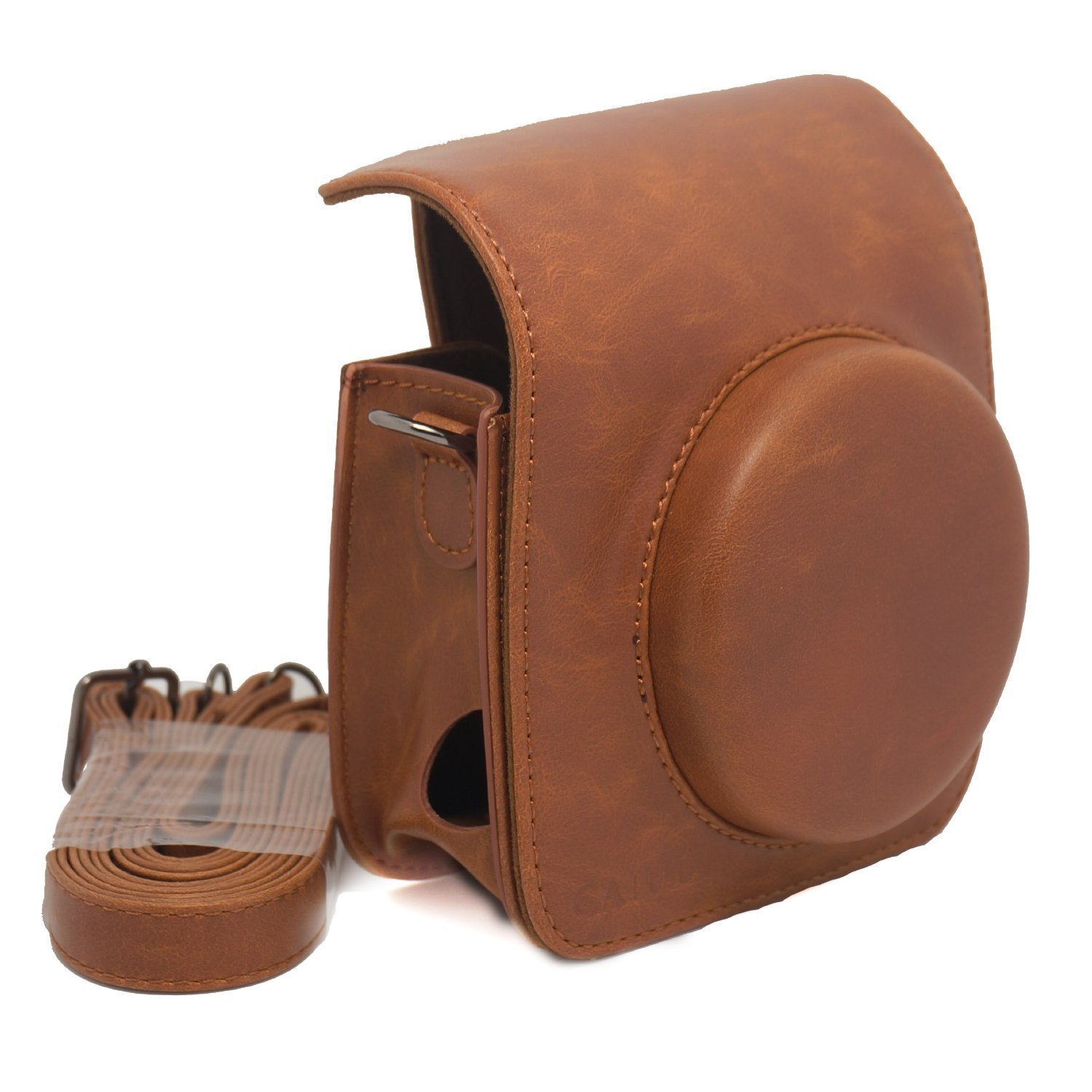 ZENKO Camera CASE Compatible with Mini 90 InStax -Camera Pouch Bag (Brown)-image-1