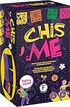 Chisme Party Game - The Realest Spanish Party Game with 275 Hilarious Bilingual Question Cards to Spark Conversation, for Kids & Adults Ages 12+, 2+ Players, 30 Minute Playtime, Made by Fitz