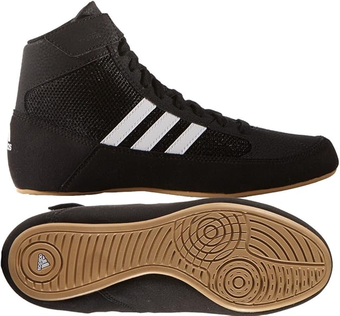 adidas Havoc Adult Wrestling Shoe, Black/White, UK11.5 Amazon.co.uk