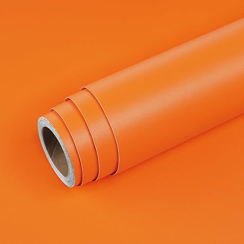 Miniatura 62 de Livelynine Papel tapiz de pared rojo de 15.8 x 394 pulgadas, papel tapiz extraíble para despegar y pegar, rollo de vinilo rojo, autoadhesivo, sin