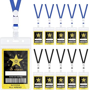 DLUGOPIS 10 Pieces Movie Theater Party Favors Hollywood VIP Pass Red Carpet Birthday Party Event VIP Pass Birthday Invitation