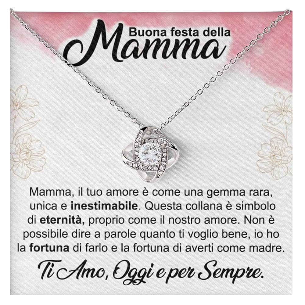 Collana - Lovely + Cofanetto Con Rose E Biglietto Dedica in Regalo Collana - Lovely + Cofanetto Con Rose E Biglietto Dedica in Regalo