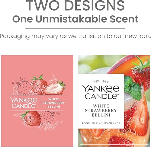 Miniatura 8 de Yankee Candle - Vela perfumada en pilar mediano con hasta 115 horas de tiempo de combustión, mezcla de cera vegetal prémium para una combustión