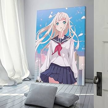 Amazon.co.jp: 明日ちゃんのセーラー服 女の子 かわいい ポスター 装飾