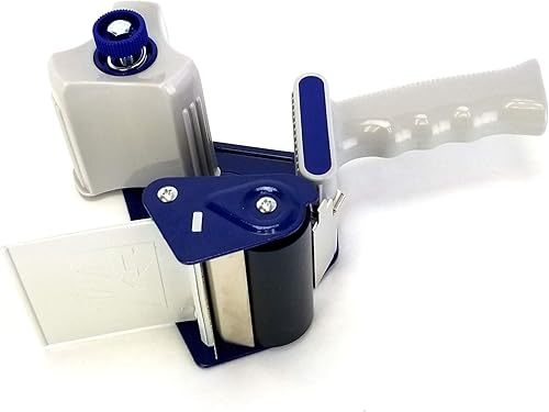 Miniatura 2 de Pistola dispensadora de cinta de embalaje (paquete de 2), carga lateral de 3 pulgadas, pistola de cinta industrial ligera para envío, mudanza,