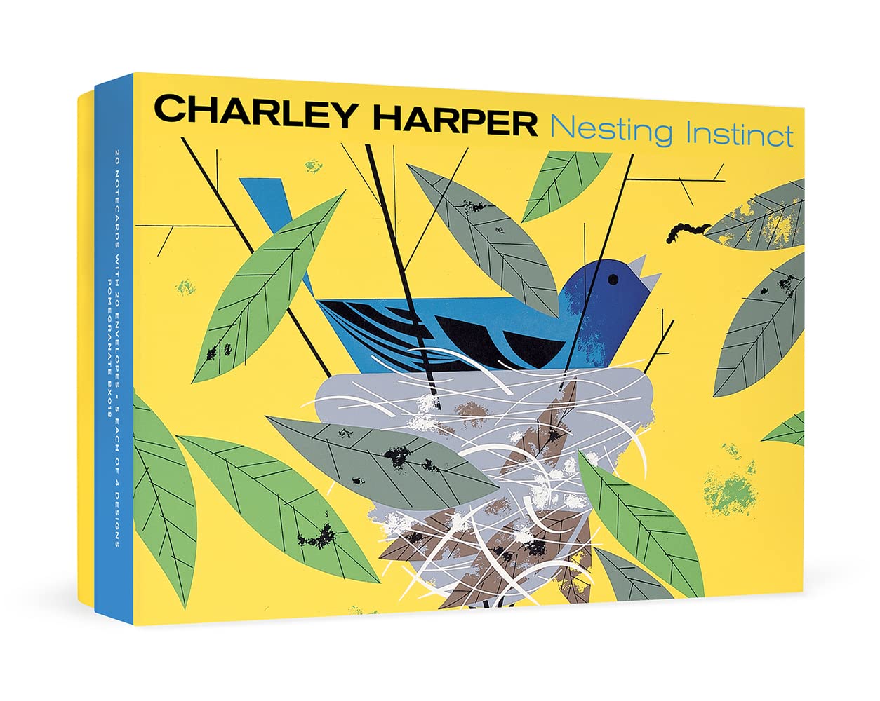 Tarjetas Charley Harper Nesting Instinct un regalo artístico ideal para ocasiones especiales