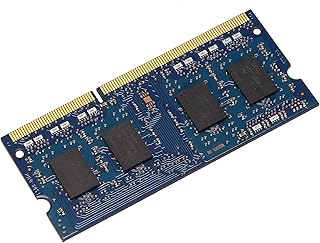 Zunedhys Memoria RAM DDR3 de 4 GB para portátil AMD, 1600 MHz, PC3-12800, 204 , SODIMM, color azul
