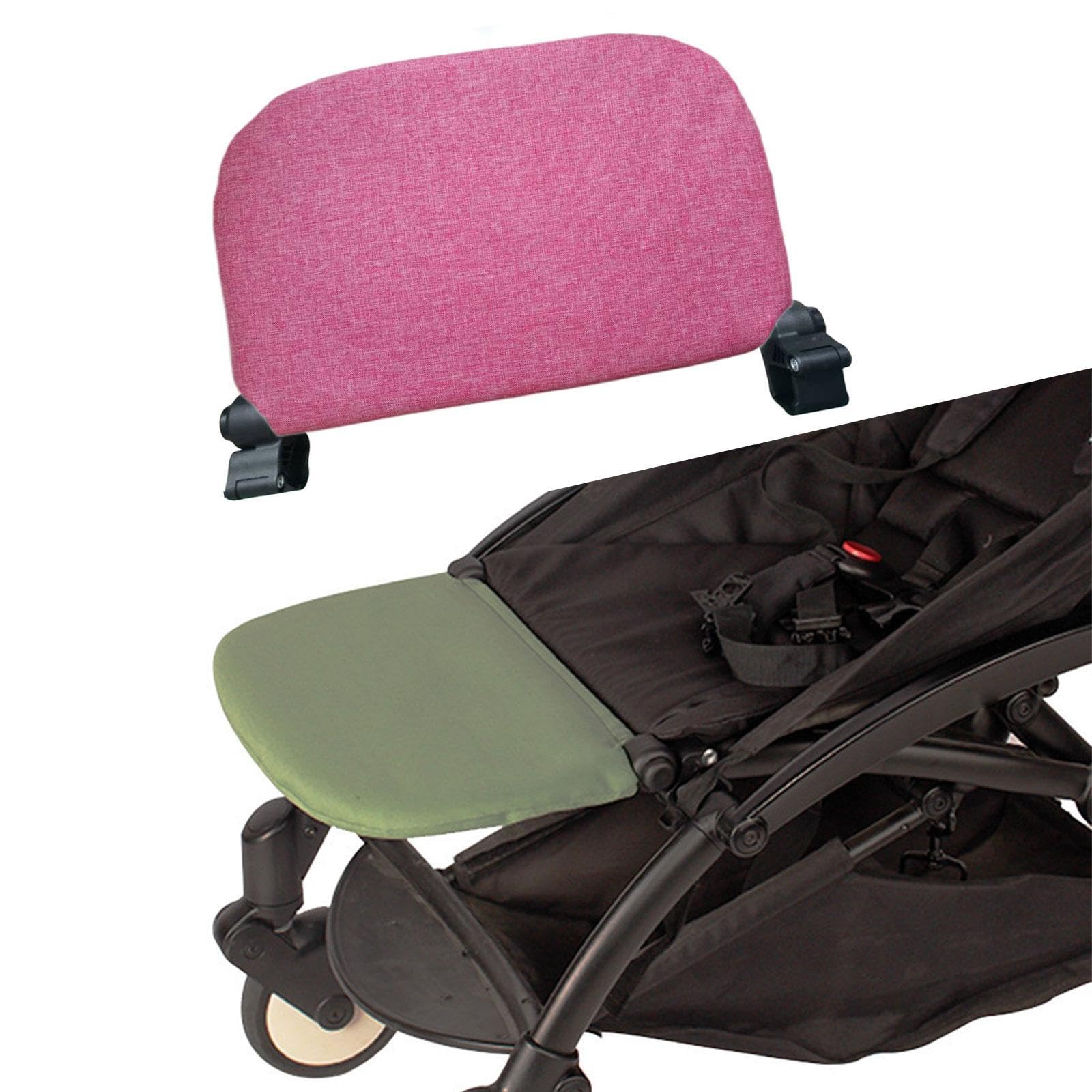 ATORSE Stroller Footrest Portable Seat Extension Board Detachable 21cm Extend Board Pink - Image 6 thumbnail